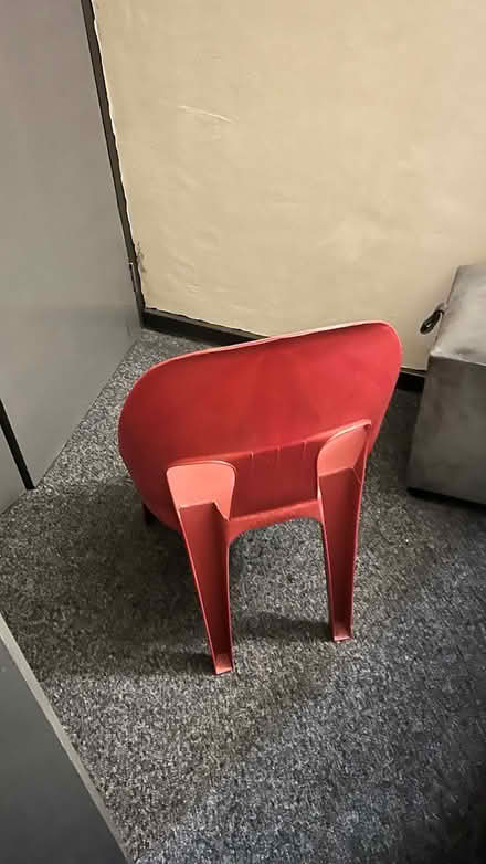 Photo of free Plastic chair and table (Arcadia) #1