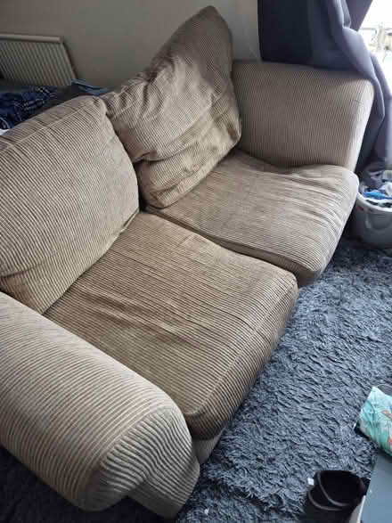 Photo of free 2 seater sofa (Rushden) #1