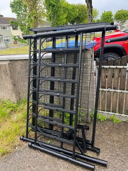 Photo of free Metal double bed frame (Ballybeg) #1