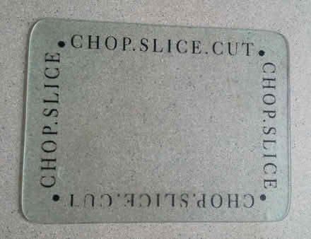 Photo of free Glass chopping board 40x30 cm (east twickenham) #1