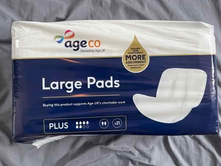 Photo of free Men's Pads (Camden NW3) #1