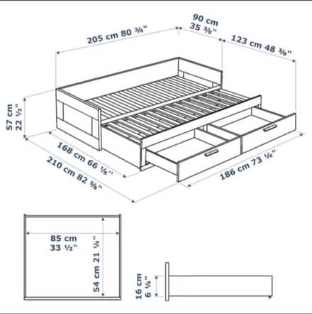 Photo of free Birmnes Bed single to double (Feltham TW14) #3