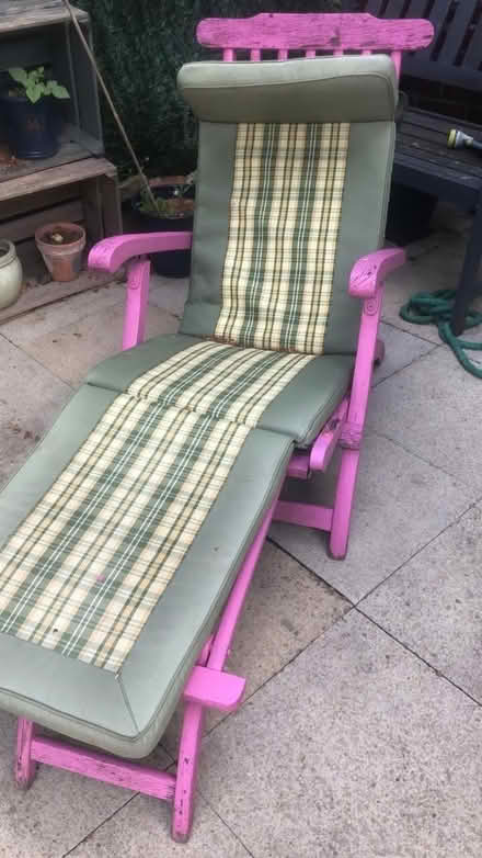 Photo of free Wooden garden chair (Barnsley S71) #1