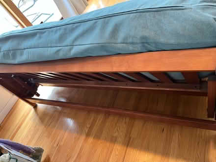 Photo of free Futon couch pull out bed (Vallejo) #4
