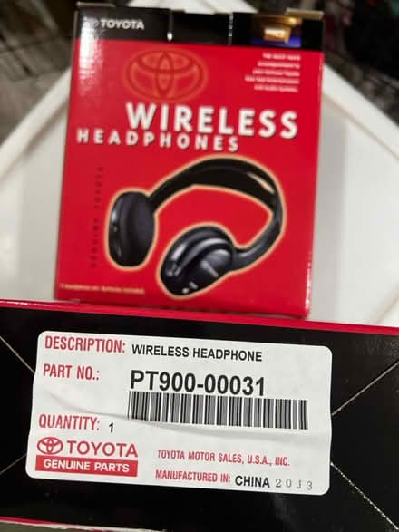 Photo of free Toyota Wireless Headphones (2) (Wood Ridge) #2