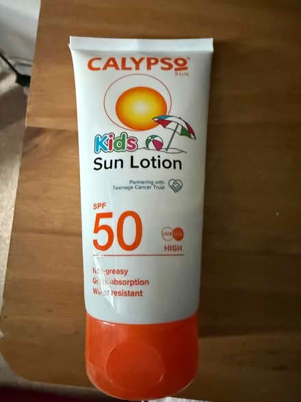 Photo of free Kids sun lotion (Great Maplestead CO9) #1