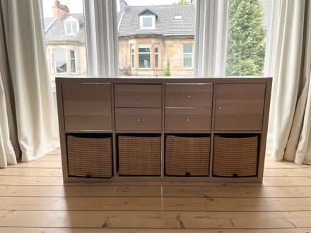 Photo of free IKEA KALLAX shelving unit (Battlefield, Glasgow) #1