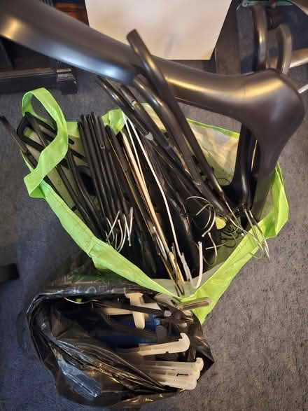 Photo of free Big bag of hangers (Rowhedge CO5) #1