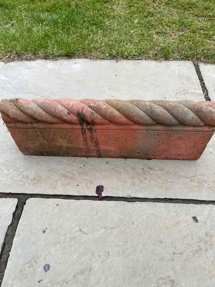 Photo of free Terracotta curb stones with rope detail on top (Llandrindod LD1) #2