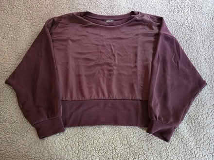 Photo of free Purple Dolman Sleeve Top Medium (West 7th) #1