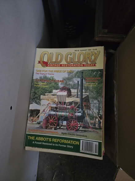 Photo of free Old Glory magazines (steam engines) (Lower Hartshay DE5) #1