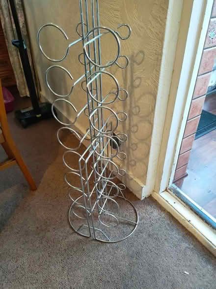 Photo of free Chrome Winerack (isleworth) #1