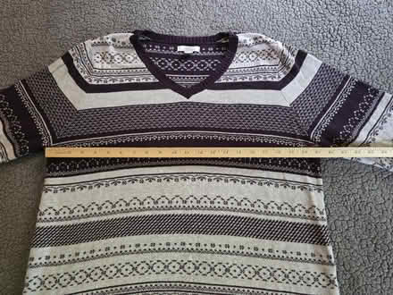 Photo of free Purple and White Sweater XXL (West 7th) #3