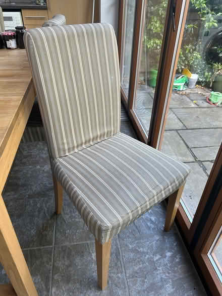 Photo of free IKEA dining chairs, worn but some life left (Raynes Park SW20) #1