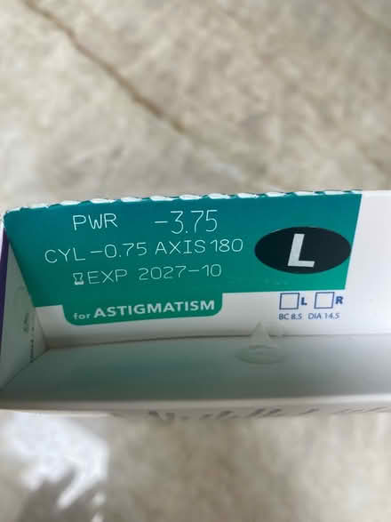 Photo of free Precision One-Day Contact Lenses (Annandale / North Springfield) #3