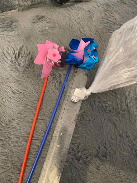 Photo of free Pinwheels, ruler and dice (Wandsworth SW18) #1