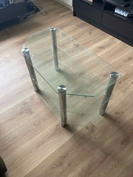 Photo of free Glass tv stand (Chipping Barnet EN5) #1