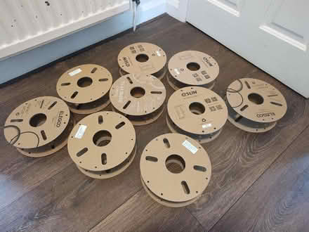 Photo of free 9 Empty 3D Printing Spools (Dawlish EX7) #1