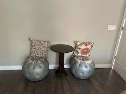 Photo of free Ottomans and table (Lafayette) #1