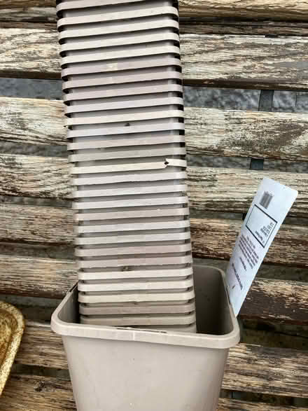 Photo of free Plant Container baskets x 10 + 24 approx square pots as pic (Bexhill TN39) #3