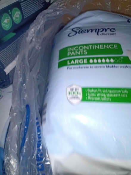 Photo of free Incontinence wear (Clerkenwell Road EC1R) #3