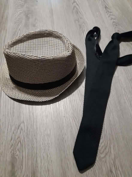 Photo of free Vintage style hat + 1970s style retro slim tie :) (Gilmerton EH17) #2