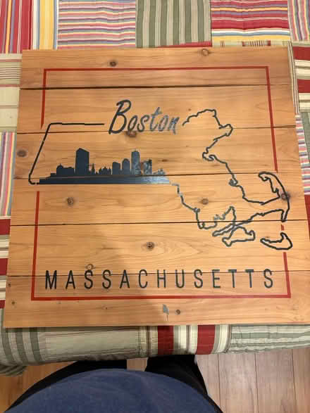 Photo of free Boston wooden wall art (South acton) #1