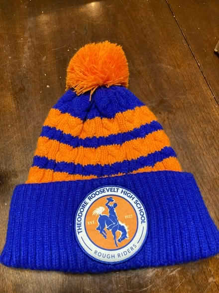 Photo of free Theodore Roosevelt HS bobble hat (Petworth/ Park View) #1
