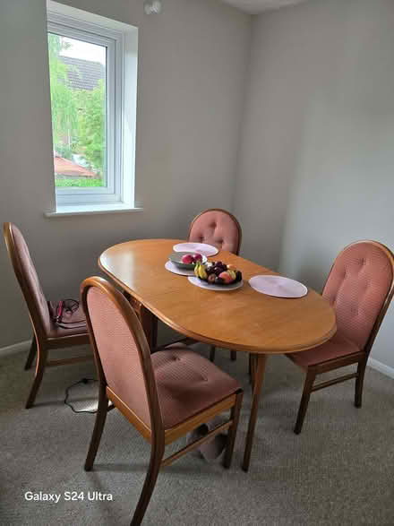 Photo of free Table and Chairs (Moreton Hall IP32) #1