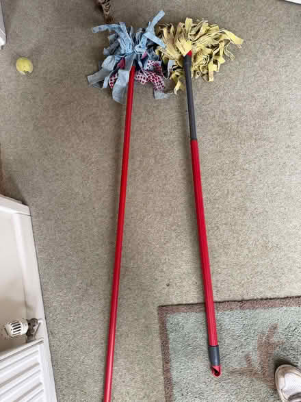 Photo of free Mop handles + mop heads (Higher Bartle PR4) #1