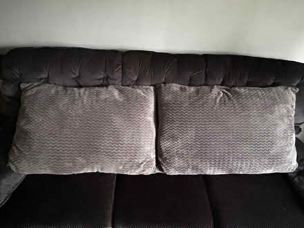 Photo of free Two grey cushions (East Croydon CR0) #1