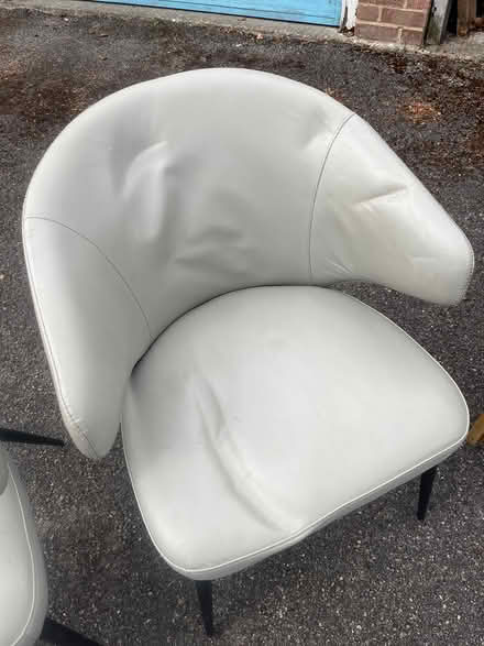 Photo of free Italian leather chairs (Maidenhead SL6) #3