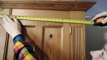 Photo of free Pine wardrobe (Wessex Road SN14) #4