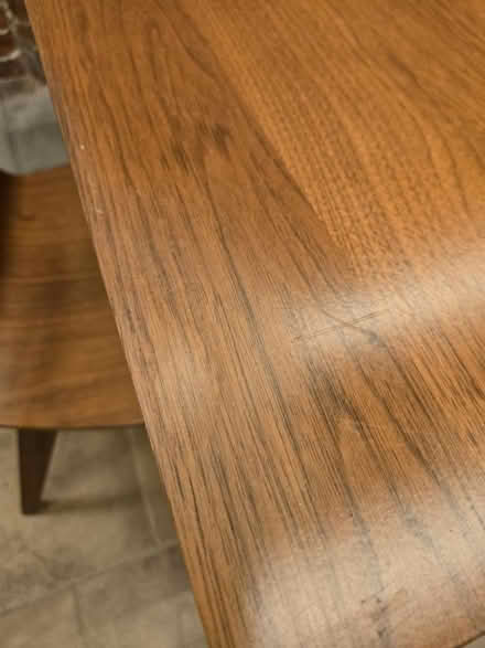Photo of free Wood table and 2 chairs (Queen Village Philadelphia) #3
