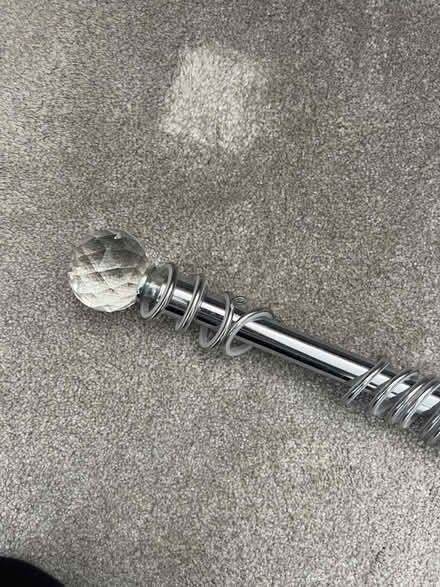 Photo of free Curtain pole silver (Stanway, CO3) #2