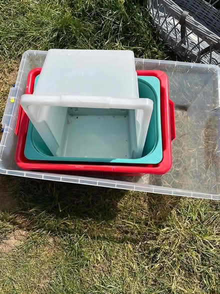 Photo of free 4 storage boxes (Ipswich IP2) #1