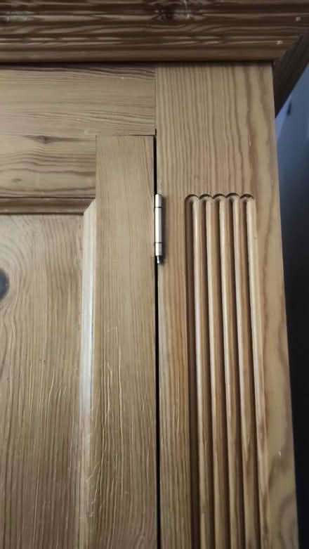 Photo of free Pine wardrobe (Wessex Road SN14) #3
