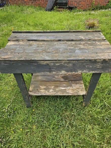 Photo of free Garden potting table (Dursley, Cam) #1