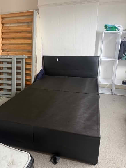 Photo of free double bedframe and superking sized orthopedic bed (Bearwood B66) #1