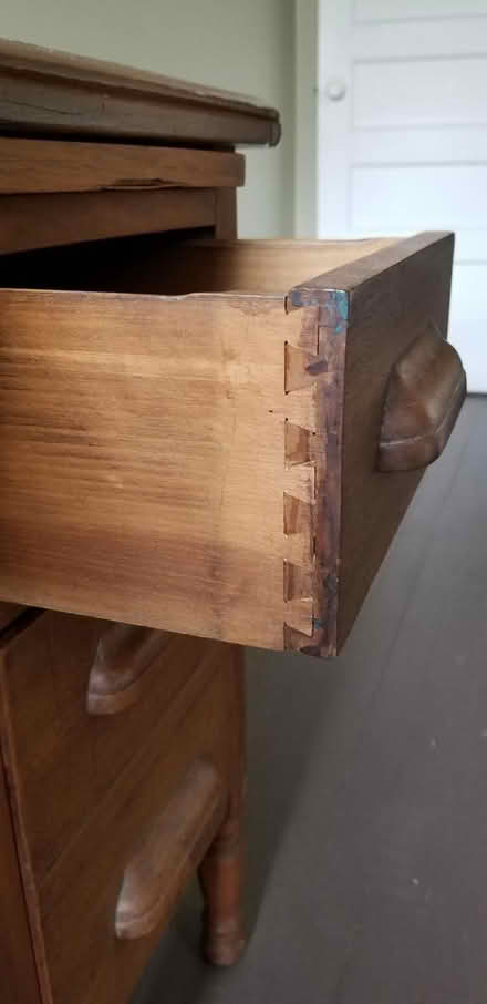 Photo of free Antique oak desk (Annex) #3