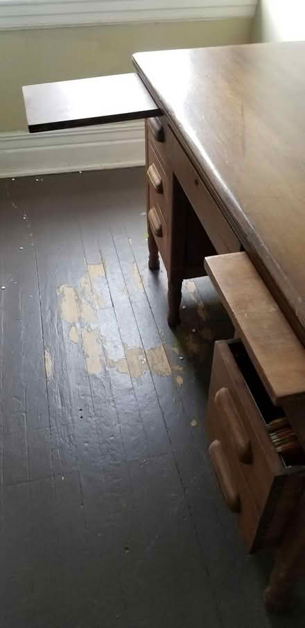 Photo of free Antique oak desk (Annex) #4
