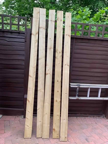 Photo of free DECKING BOARDS 2.4m x 5 (Binley Coventry) #1