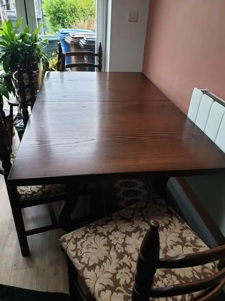 Photo of free Table and 4 chairs (Middlewood SK7) #2