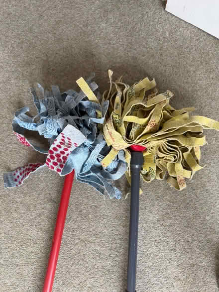 Photo of free Mop handles + mop heads (Higher Bartle PR4) #2