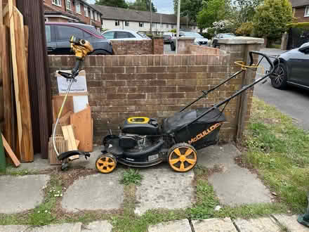 Photo of free Petrol lawn mower and strimmer (Rg73qh) #1