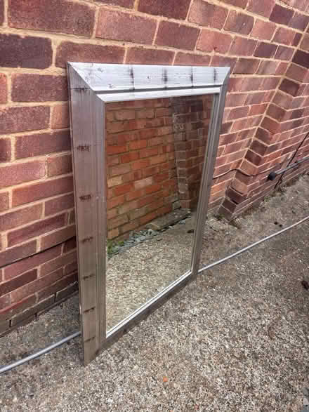 Photo of free Mirror in a wooden frame (Caversham Park RG4) #1