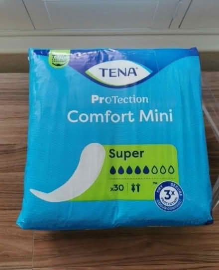 Photo of free Tena pads (Mitcham Eastfields CR4) #1