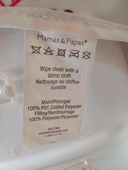 Photo of free Mamas & Papas High Chair (Edinburgh EH6) #4
