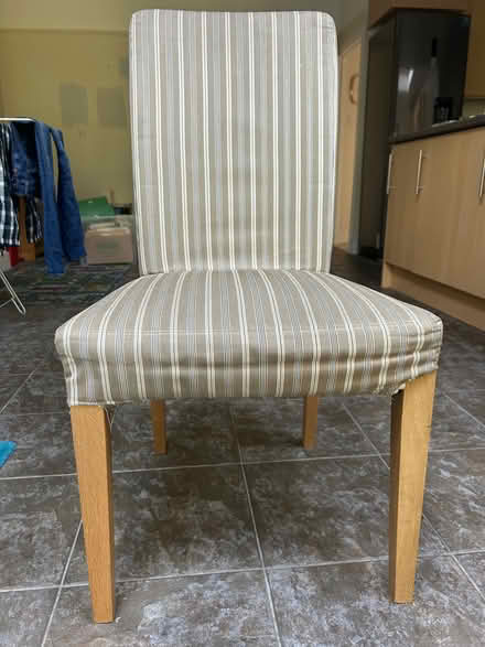Photo of free IKEA dining chairs, worn but some life left (Raynes Park SW20) #3