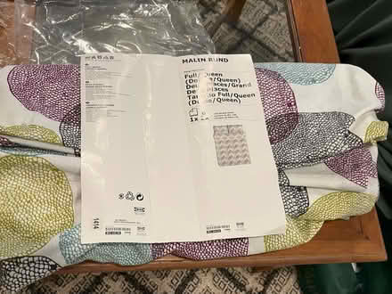 Photo of free (unused) Full/Queen duvet cover (Randolph Hills (Ashley Drive)) #1